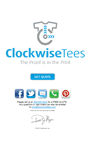 Mobile Screenshot of clockwiseprinting.com